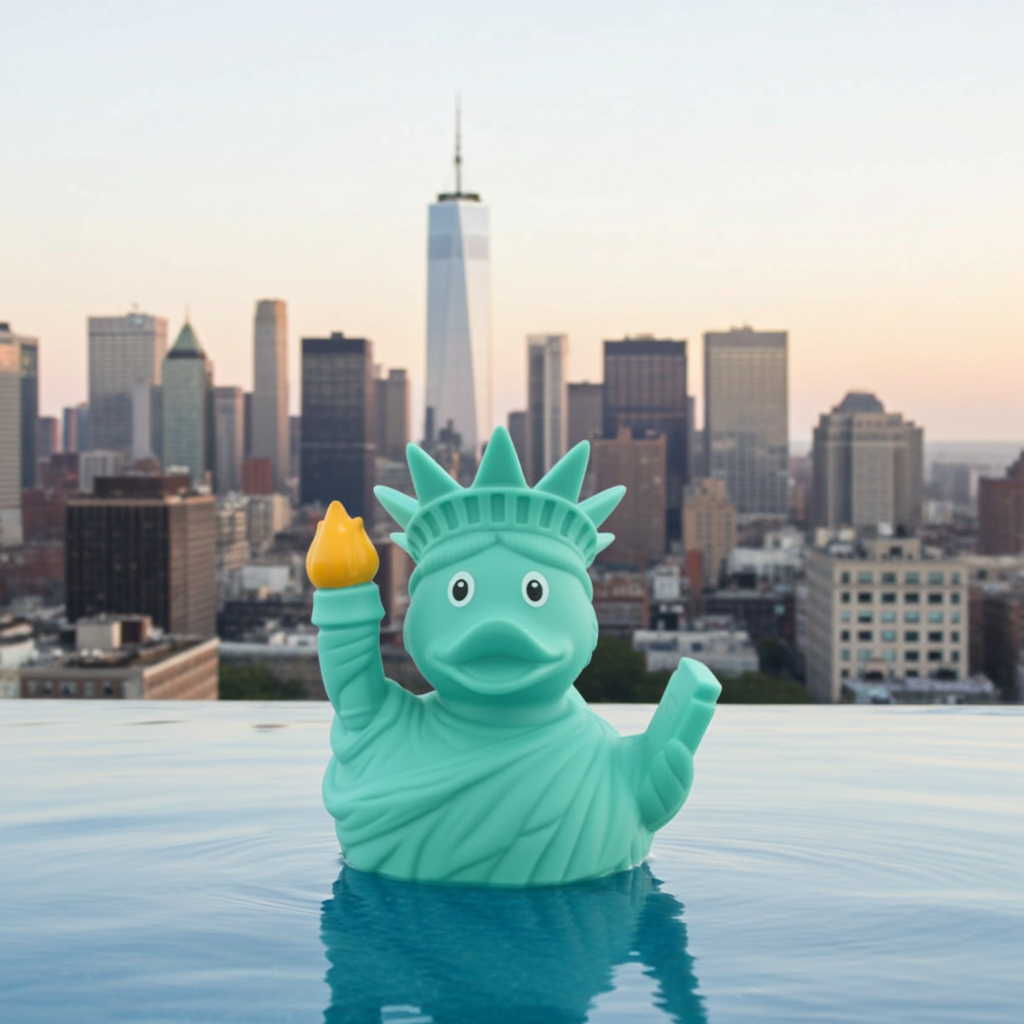 Badeente Liberty
