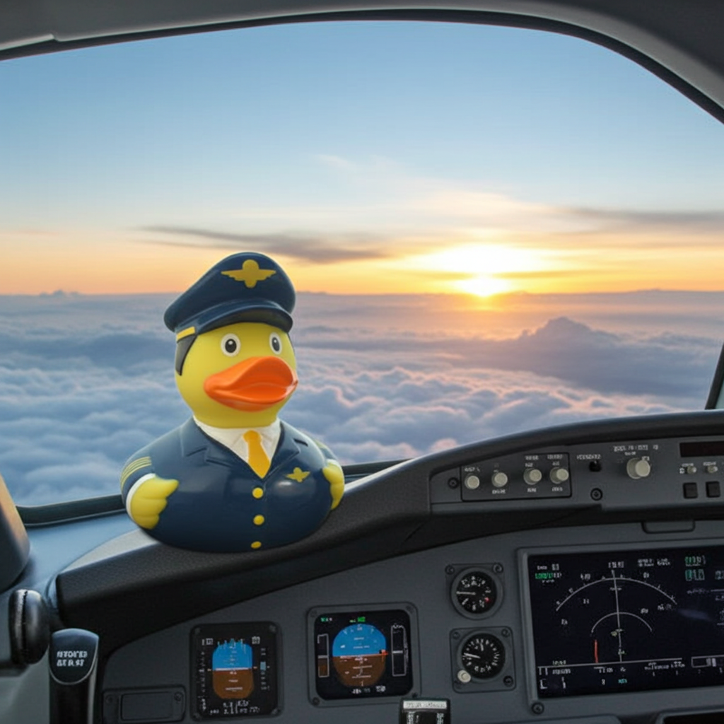 Badeente Pilot