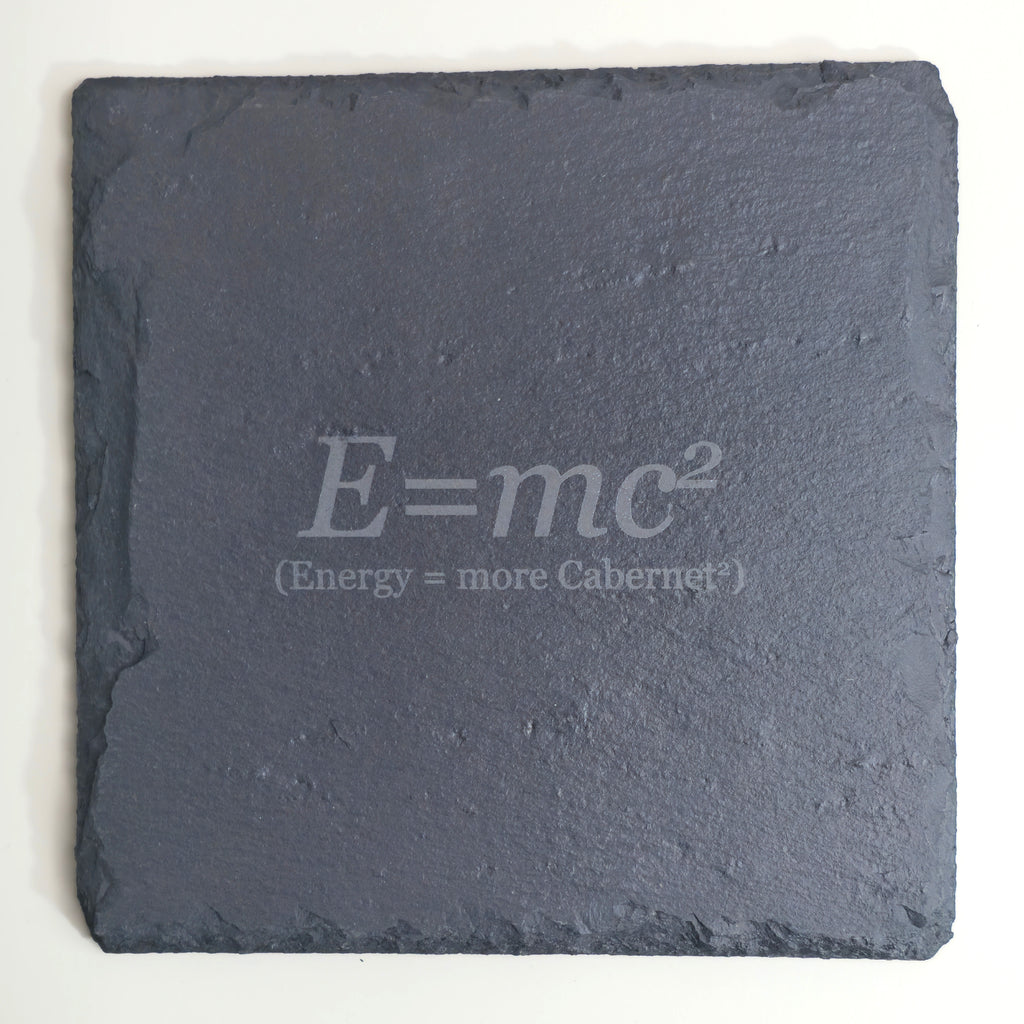 Flaschen Untersetzer, Edition E=mc2