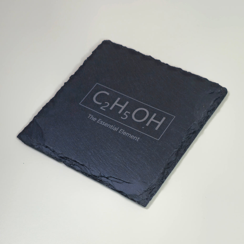 Flaschen Untersetzer, Edition C2H5OH, The Essential Element