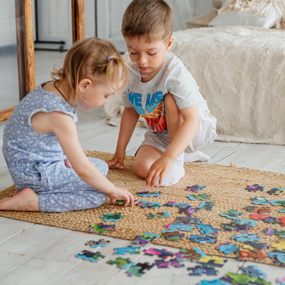dodo Puzzle Dinosaurier, 100 Teile