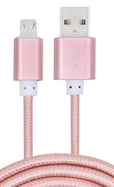 iPhone & Android 2in1 Lade- und Datenkabel, 1 m, gold