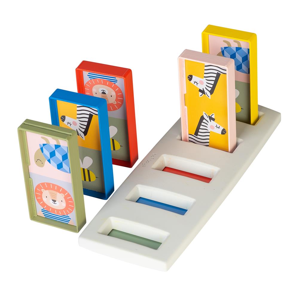 TAF TOYS Mein erstes Dominospiel, 18M+