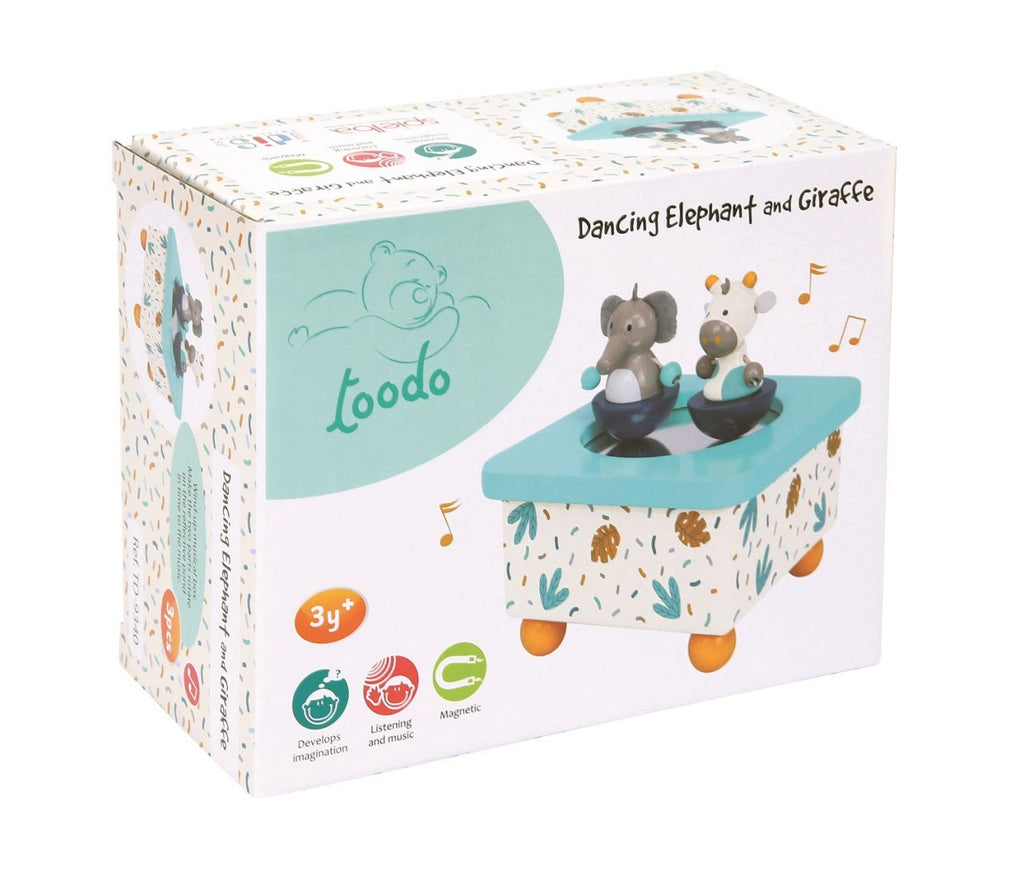 Idis Musikdose Elefant & Giraffe